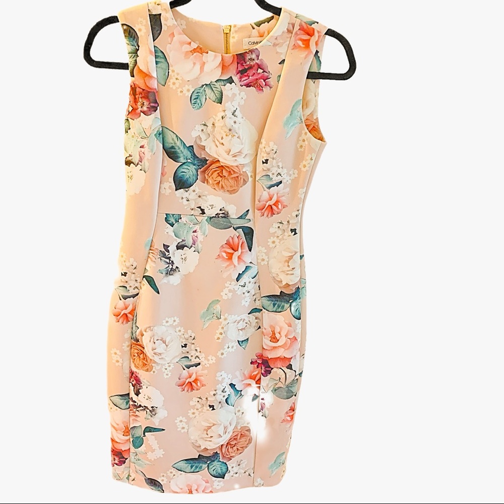 Calvin Klein Floral Print Midi 4P